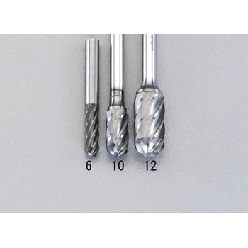 6x19mm / 6mm轴[Coated]超硬杆(铝用)