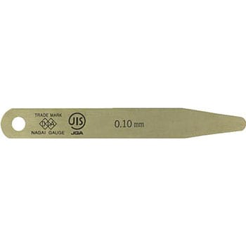 DIA JIS标准缝隙规范叶0.10 X100B型