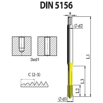 dn -5156高性能转造抽头(威特沃斯螺钉G)