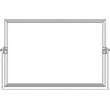 軽 Black plate for measuring thin Outlines (no ground)