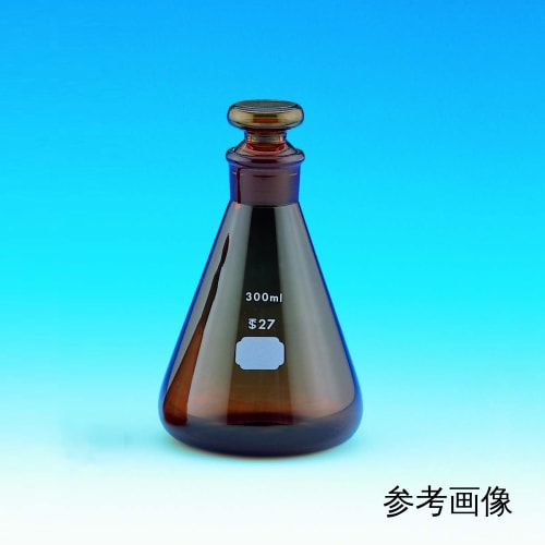 带塞锥形瓶，棕色，200mL，普通 27
