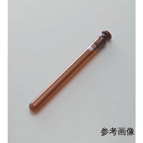 精细普通滑塞试管 100mL，棕色，无刻度，带塞 24/25，10 件
