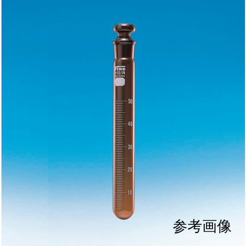 精细透明普通滑塞试管15mL棕色带刻度塞13/14 10支