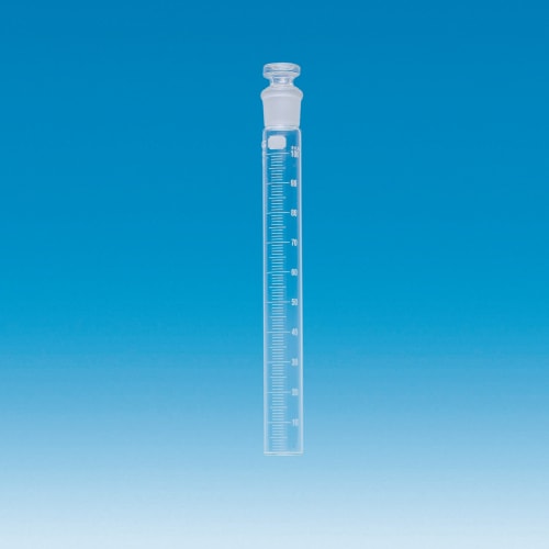 Fine共通折合共栓比色管 100mL 目盛付 外径φ28×H250 栓24/25