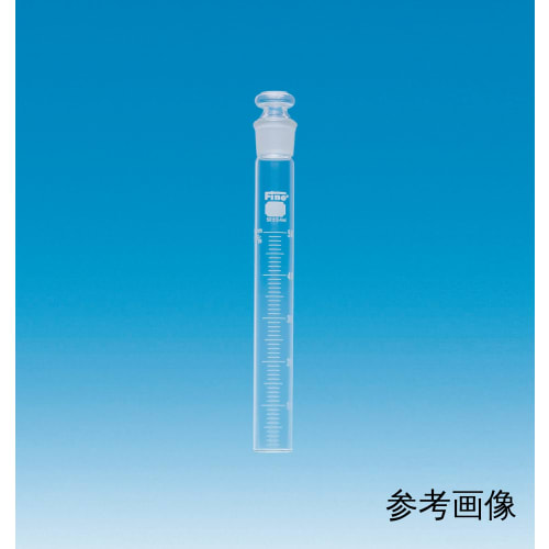 Fine共通折合共栓比色管 25mL 目盛付 外径φ18×H190 栓15/25