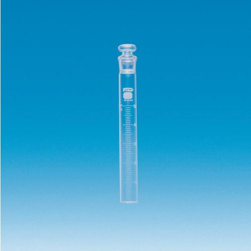 Fine透明共通折合共栓比色管 50mL 目盛付 外径φ25×H200 栓22/20