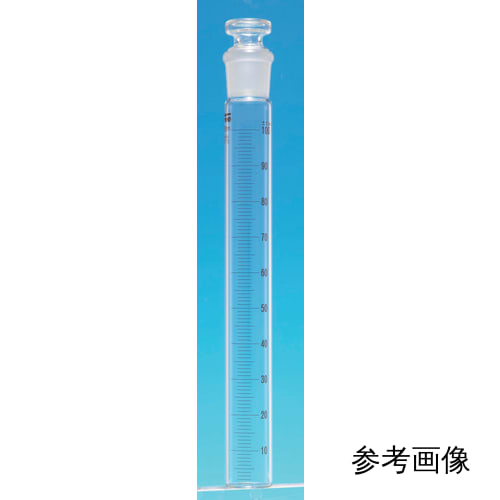 Fine透明共通折合共栓比色管 30mL 目盛付 外径φ20×H200 栓15/25
