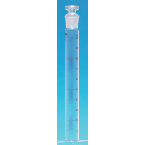 Fine共通折合共栓比色管 100mL 目盛付 1mL目盛 φ28×H250 栓24/25