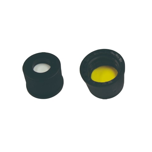  黄色PTFE/硅胶隔垫+黑色盖子 1000片 CB08174X