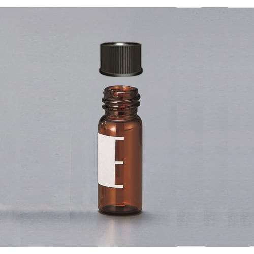 1.5mL 广口琥珀色小瓶带标签 10-425 100 件 LB101197