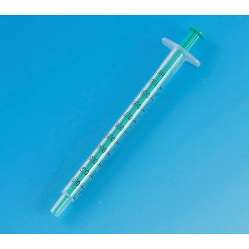 [售完] Luer Tip P 注射器无菌 1mL 100 件 I 级
