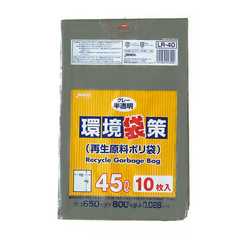 环境袋策 30L 半透明 10枚入