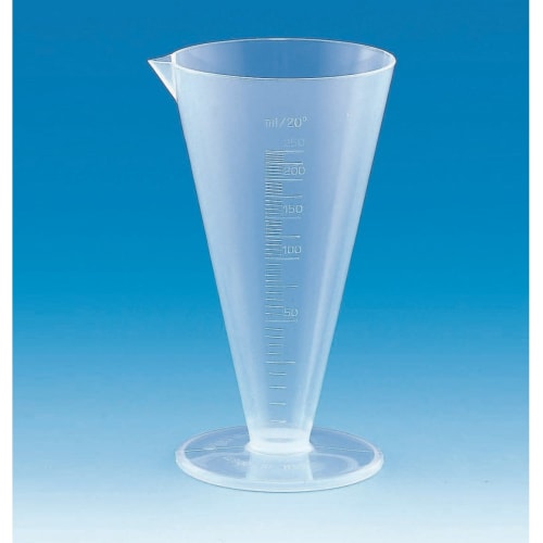 锥形液体体积计 PP 250mL 423