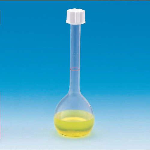 容量瓶 PMP 100mL 2491 带 PP 螺帽