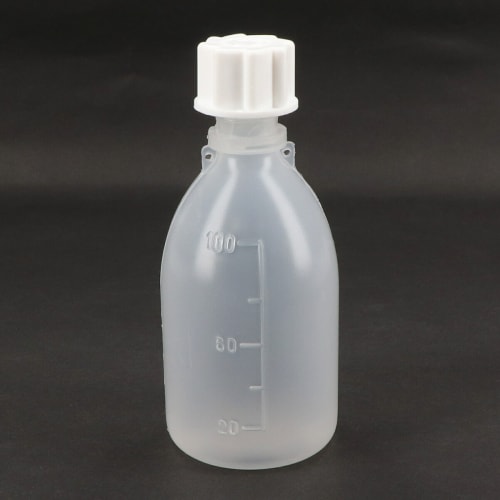 窄口瓶 PP 白色 100mL 1597 带刻度 GL18