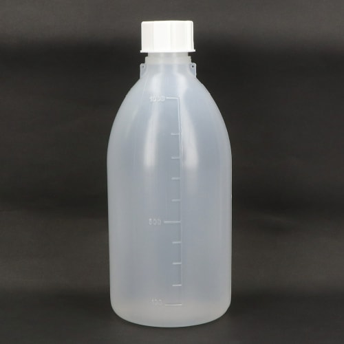 窄口瓶 PP 白色 1L 1603 带刻度 GL32