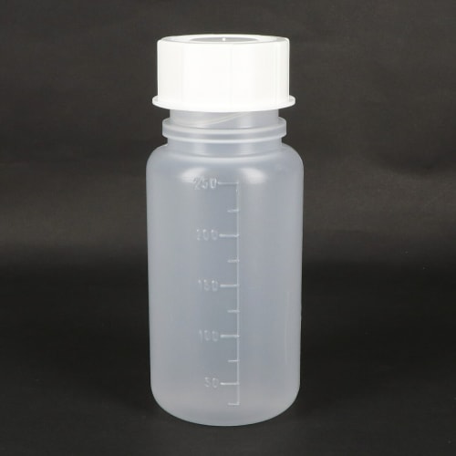 广口瓶 PP 白色 250mL 1625 带刻度 GL45
