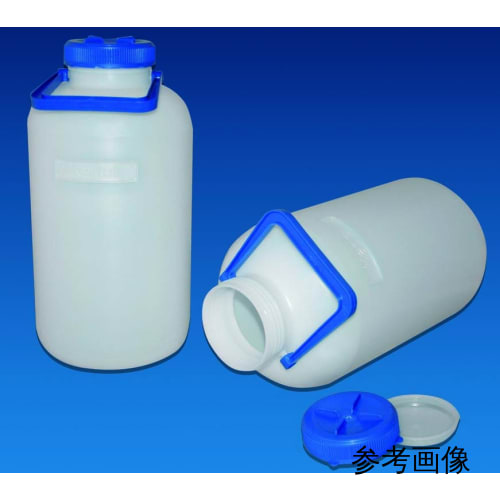 大号广口瓶 HDPE 白色 5L 1640 带手柄