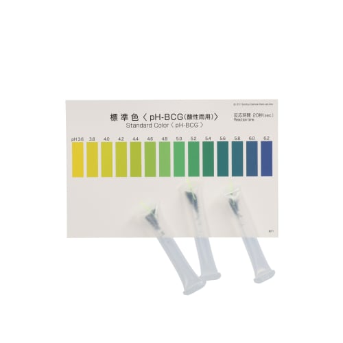 Packtest® 酸雨 pH-BCG