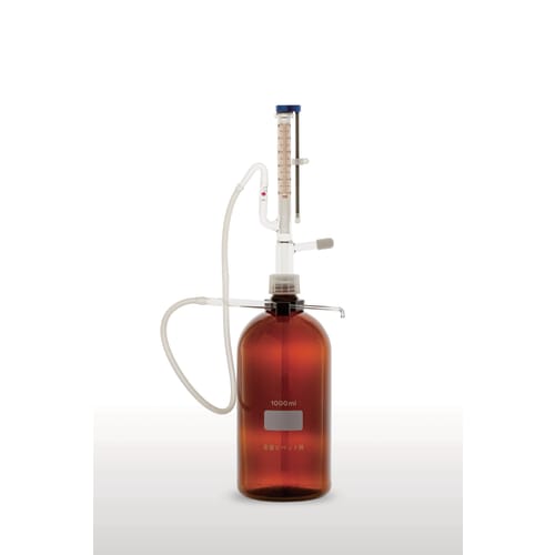 分配器定量移液器白色 5mL 瓶包括