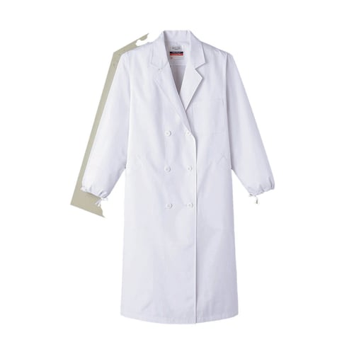 伺服白衣抗菌双白 MR-125 女式 M