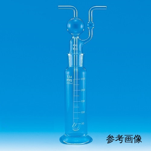 精细气体净化瓶德莱赛尔型透明普通滑动500mL套装