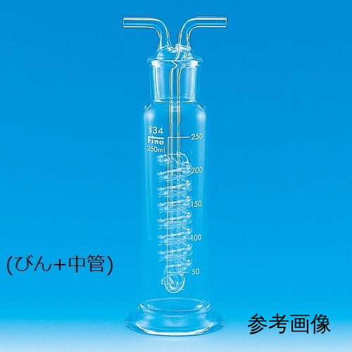 精细气体净化瓶，Walter 型，500mL，仅限中管