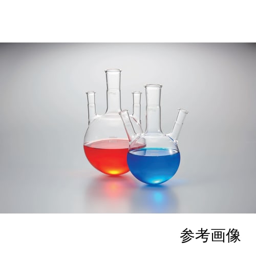Fine透明共通折合三口フラスコ 2000mL 中管29/42 侧管19/38