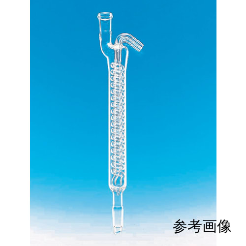 精细透明普通滑动Zimroth冷却器，筒长300mm，上母15/25，下公19/38