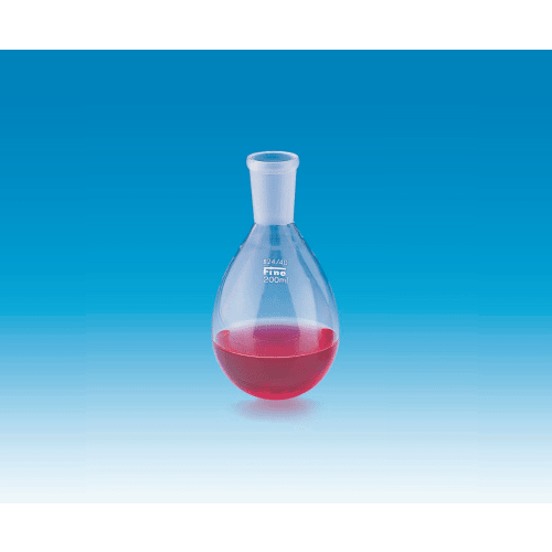 精细普通滑动茄子烧瓶 200mL 24/40
