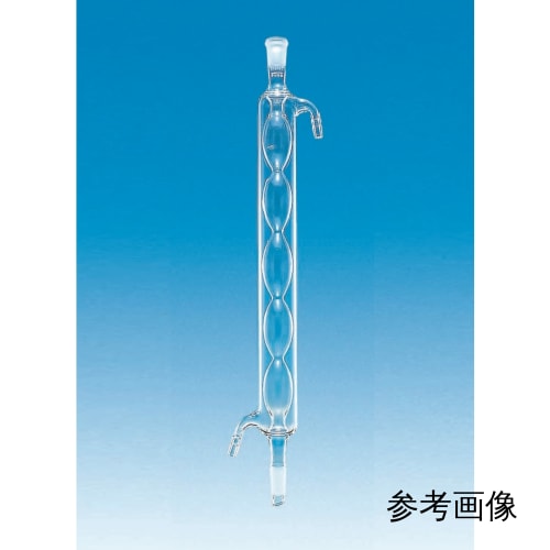 Fine共通折合球入冷却器 アリン 筒长300mm 上部雌15/25 下部雄19/38