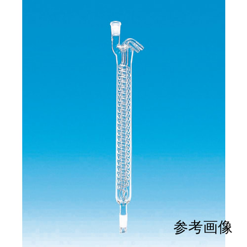 精细普通滑动 Zimroth 冷却器，管长 200mm，上母头 15/25，下公头 24/40