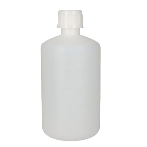 细口瓶 PE制 白色 1L