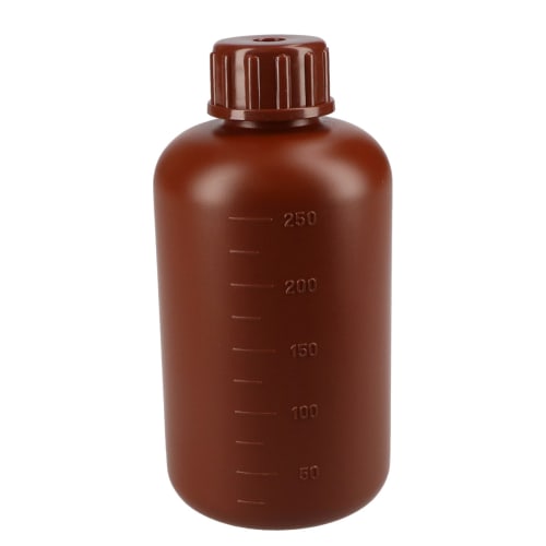 PE 窄口瓶 棕色 250mL