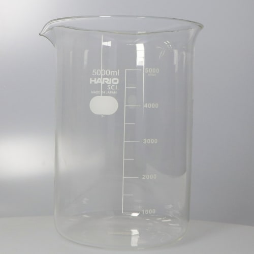 HARIO 烧杯带刻度 5L
