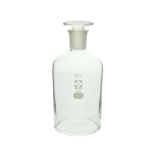 试剂瓶窄口透明500mL普通滑动24/30 017030-500A