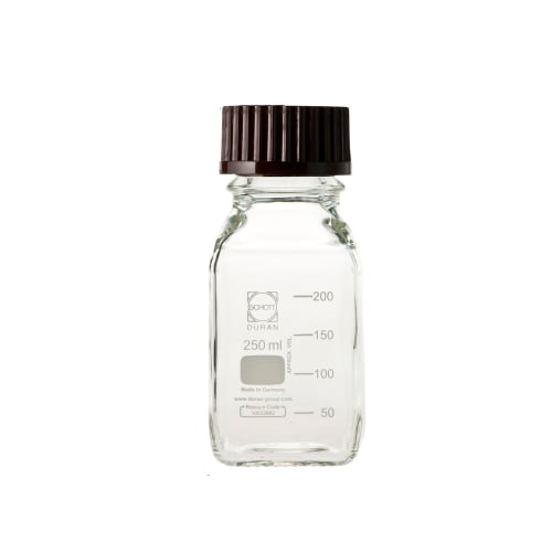 红盖旋口方瓶（中瓶）250mL 017230-2501A