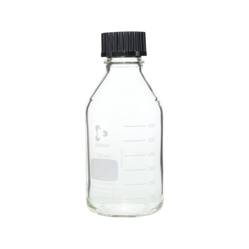 旋盖瓶（中瓶），带黑盖 750mL 017200-7502A