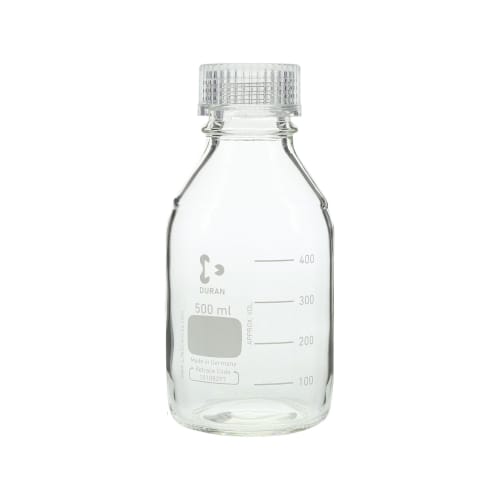 螺口瓶（中瓶）带透明盖 500mL 017200-5003A