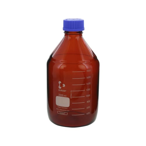 旋盖瓶（中瓶）棕色带蓝盖2L 017210-2000
