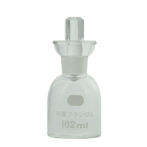 Shibata Kagaku 玻璃色无凹槽均匀流量瓶 102mL 5 瓶 080530-1082A