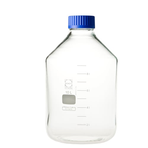 旋盖瓶（广口）GLS-80 带蓝盖 10L 017250-10000