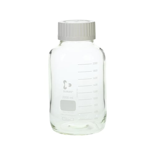 旋盖瓶（广口）GLS-80 带白盖2L 017250-22000