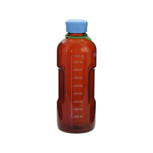 实用螺旋盖瓶棕色 500mL 017320-500A