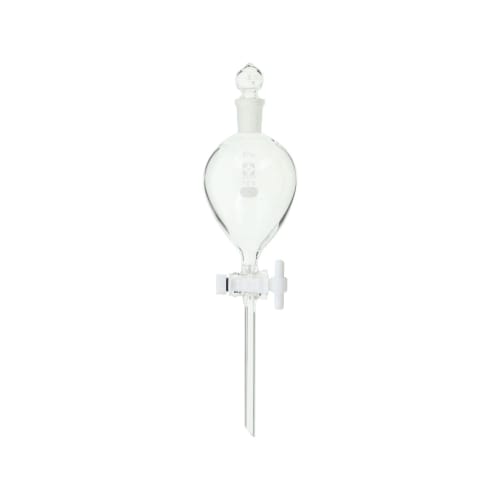 球形分液漏斗 100mL，带 PTFE 旋塞