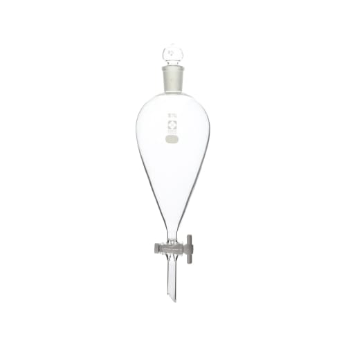 带球塞引爆装置的分液漏斗 1000mL 带 PTFE 旋塞 014260-1000