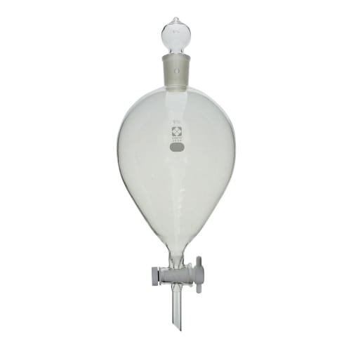 带球塞引爆装置的分液漏斗 3000mL 带 PTFE 旋塞 014260-3000