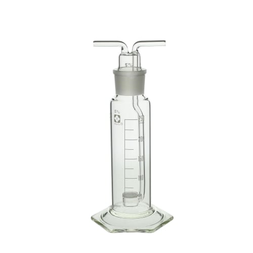 普通滑动气体净化瓶套装带滤板250mL 84GP250