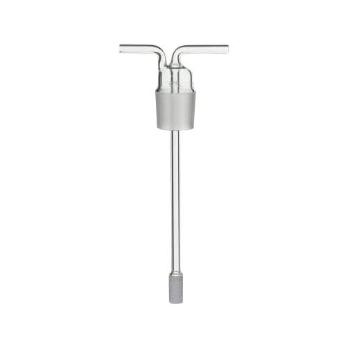 Shibata Scientific 普通橡胶气体净化瓶带圆柱形过滤器 85GP250 中管仅 014650-61