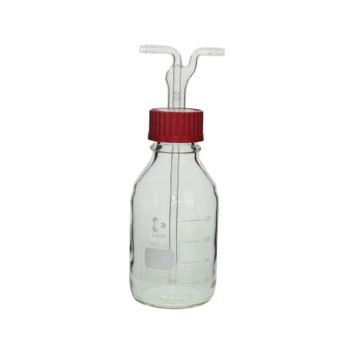 Shibata Scientific DURAN® 螺旋盖清洁瓶 500mL 带过滤器套装 014660-500